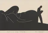 Eric Anchor Thake, Figure in a Rocky Landscape