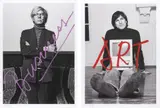 Norman Seeff, Andy Warhol & Steve Jobs, Business and Art, diasec-mounted c-type print (2), ed. 2/25