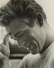 Sid Avery, James Dean on the Set of 'Rebel Without a Cause', 1955, silver gelatin photograph, ed. 22/70