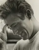 Sid Avery, James Dean on the Set of 'Rebel Without a Cause', 1955, silver gelatin photograph, ed. 22/70