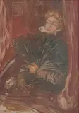 Rupert Bunny, Lady with a Fan