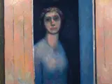 Noel Counihan, Woman at the Window, 1981, oil on canvas