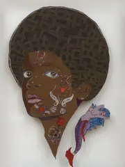 Mixed by Sam Mitchell, 2006, synthetic polymer paint on perspex, sold Jun 2023