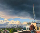 Peter Smets, City View, 2022, oil on canvas