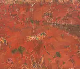 John Olsen, Rabbit Warren - Rydal, 1997, oil on canvas