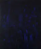 Lindy Lee, Resurrecting the Light, 1988, oil and wax on canvas