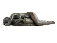 Phillip Piperides, Sleeping Nude 2, bronze, ed. 1/25