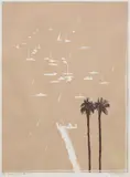 Brett Whiteley, Lavender Bay in the Rain, 1987, lithograph, ed. 8/75