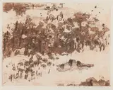 Fred Williams, You Yangs Pond, 1963, etching, aquatint and drypoint, proof print