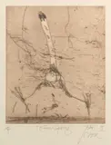 John Olsen, Emu Spring, 2005, etching, ed. A/P