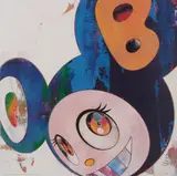 And then, and then, and then, and then, and then / Cream by Takashi Murakami, 2006, offset lithograph in colours, published by Kaikai Kiki Co. Ltd., Tokyo, ed. 42/300, sold Apr 2023