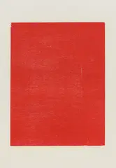 Self-Portrait V (Non-Objective Composition) by John Nixon, 1988, woodcut, ed. P/P, sold Apr 2023