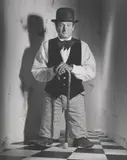 Mark Seliger, Robin Williams as Toulouse-Lautrec, 1990, silver gelatin photograph, ed. W/P