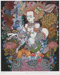 Del Kathryn Barton, The Highway is a Disco, 2015, archival pigment print, ed. 36/125