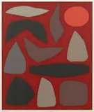 John Coburn, Obiri Sunset, 1990, screenprint, ed. 16/99