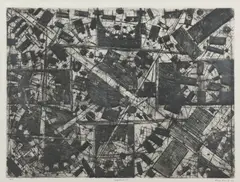 Roger Kemp, Sequence 12, 1972, etching, ed. A/P