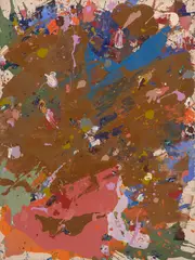 Marrakech by Sydney Ball, 1975, synthetic polymer paint on canvas, sold Mar 2023