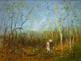 David Boyd, Along The Bush Track, oil on canvas