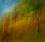 David Boyd, (Coming Home), oil on canvas