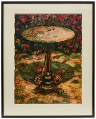 Christine Johnson, The Rose-Marble Table, 1993, oil on paper