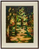 Christine Johnson, Glade, 1993, oil on paper