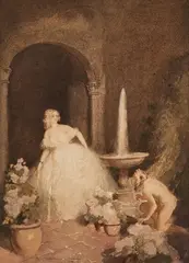 Norman Lindsay, The Day of Marriage, 1919, watercolour