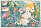 Charles Blackman, Fairytale Garden of Childhood