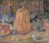 Janet Dawson, Butternut Pumpkin, pastel on paper