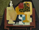 Bill Coleman, Still Life, oil on board