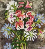 Patrick Hockey, Still Life, watercolour and gouache on paper