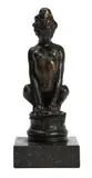 Norman Lindsay, Sphinx Radiator Cap, 1988, bronze, ed. of 200