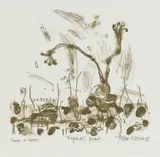 John Olsen, Tropical Pond, 1988, lithograph, ed. BAT