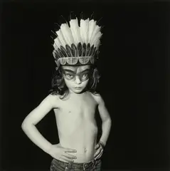 Polixeni Papapetrou, Indian Brave, 2002, selenium toned silver gelatin print, edition of 6