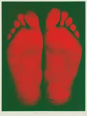 Infrared Diagnostics by Tony Trembath, 1974, screenprint, ed. 6/14, sold Nov 2022