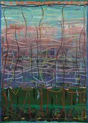 Michael Johnson, Wondabine 2, 1987, oil on canvas