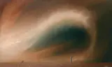 James Robertson, Rhythm and Momentum, 2005, oil on linen