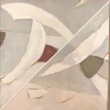 David Aspden, White Painting, 1963, oil on masonite