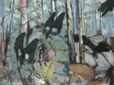 Clifton Pugh, (Birds In Landscape)