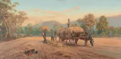 James Alfred Turner, The Last Load, 1892, oil on canvas