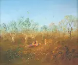 David Boyd, Under a Summer Sky, oil on canvas