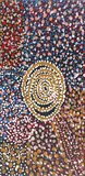 Bill Whiskey Tjapaltjarri, Rockhole, synthetic polymer paint on canvas