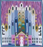 Erica McGilchrist, Organ Concerto, 1995, embroidery on linen