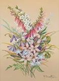 Agnes Newberry Maltby, Still Life, gouache and watercolour on paper