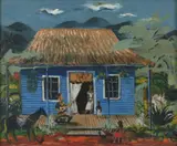 Elaine Haxton, Guitar Player at Narauki Hut
