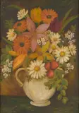 Frances Jones, Still Life, 1965, oil on panel