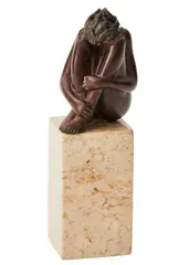 Mignon by Bruno Bruni, 1994, bronze, ed. 4176/5000, sold Sep 2022