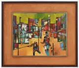 Reinis Zusters, (Bustling Street)