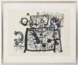John Olsen, The Aquarium, 1973, colour lithograph, ed. 23/25