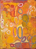 Carol Maayatja Golding, (Ngaanyatjarra Language Group), synthetic polymer paint on canvas