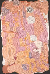 Ngipi Ward, (Ngaanyatjarra Language Group), synthetic polymer paint on linen